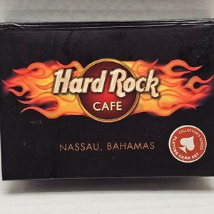 New Hard Rock Cafe Collectors Series Playing Card Deck Pencil Pad Terrell Gift